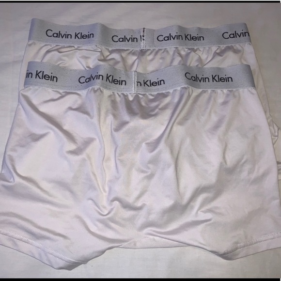 White Calvin Klein Boxer Briefs (MEDIUM) - Picture 2 of 3